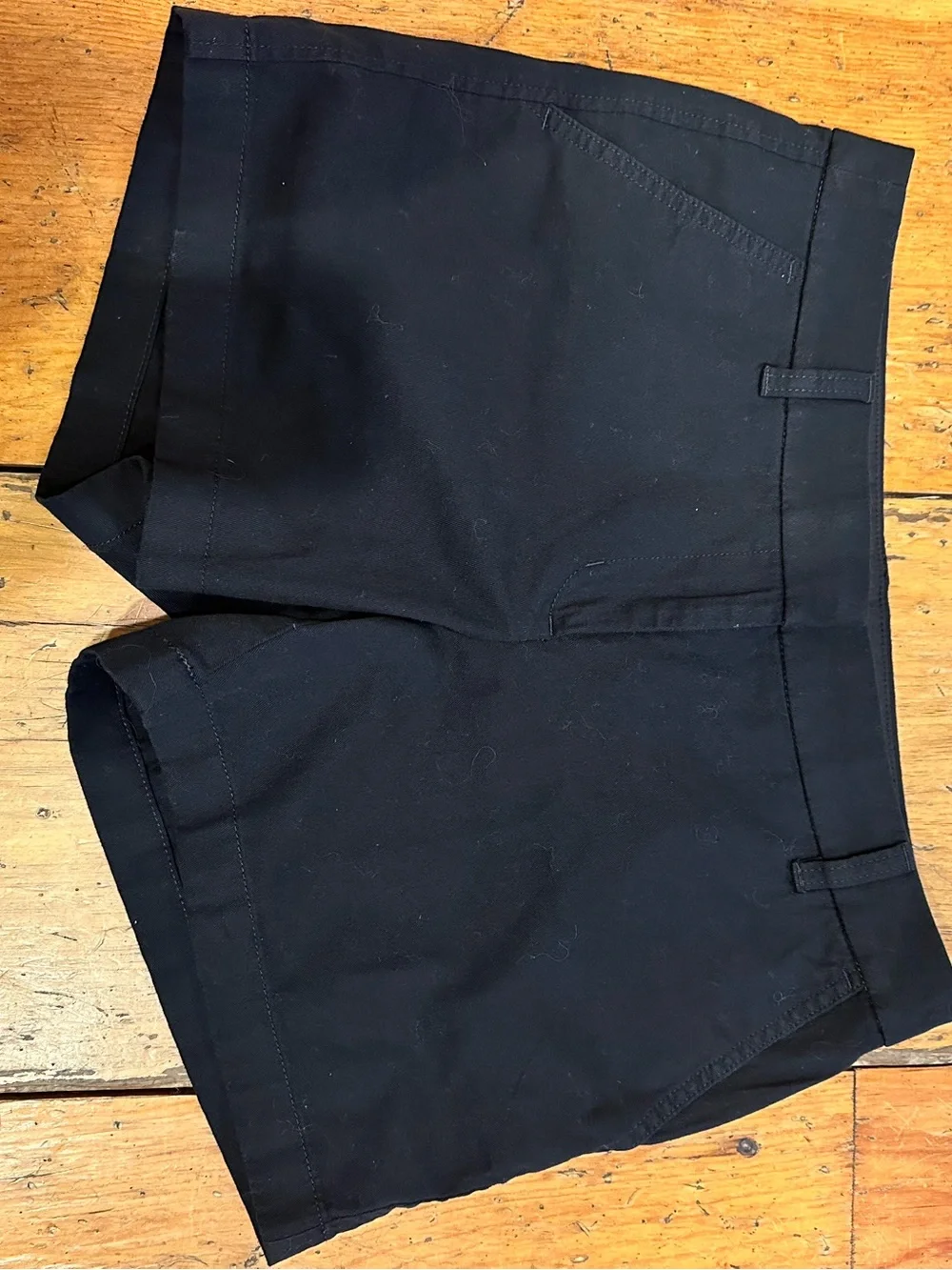 J. Crew Black Flat-Front women’s Shorts